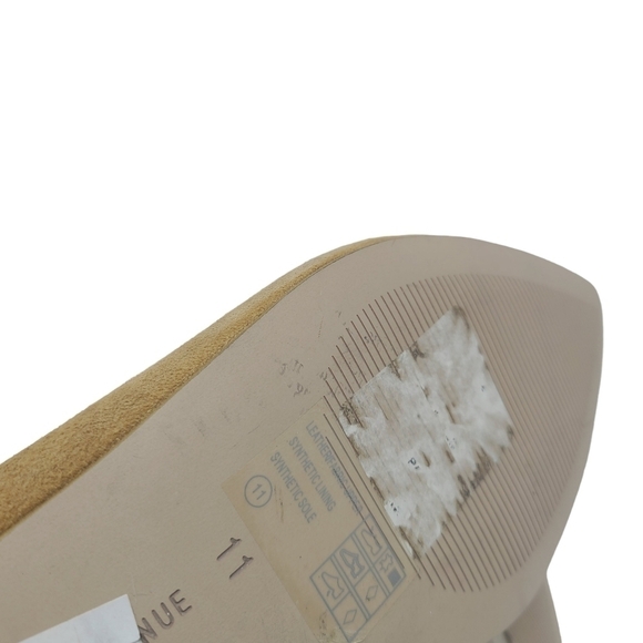 Saks 5th Avenue | Women's Classic Tan Suede Leather Flat Esma Loafers (Size 11) - Picture 13 of 14